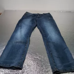 Aeropostale Men's Straight Denim Jeans 30x30 Faded Distressed - Picture 1 of 18