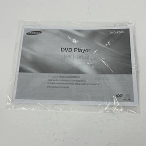 Samsung DVD Player Bedienungsanleitung Booklet NEU - Bild 1 von 2
