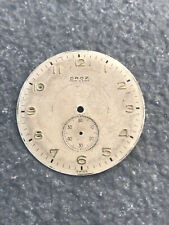 Very rare 1960’s vintage DROZ – JAQUET DROZ big size 34.80mm wristwatch dial ! 