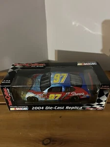 2004 Kurt Busch #97 Sharpie Superman 1/24 Team Caliber Pitstop NASCAR Diecast - Picture 1 of 3