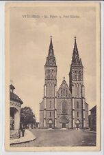 AK Praha, Prag, Vysehrad, St. Peter u. Paul-Kirche, 1915