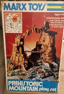 Marx Prehistoric Mountain Playset #3414 All Original Parts! - Picture 1 of 14