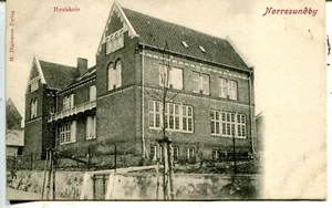 Dinamarca Nørresundby Norresundby - Escuela Realskole H. Digmann postal publicada - Imagen 1 de 3