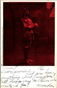 Vintage On Guard Rembrandesque Serie 1904 Raphael Tuck Kunst Postkarte - Bild 1 von 2