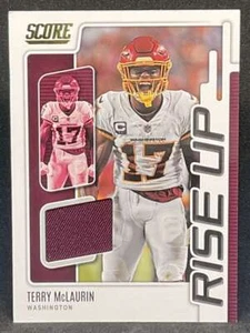 2022 Panini TERRY McLAURIN Commanders Rise Up Swatch - Picture 1 of 2