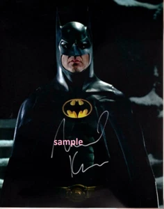 FOTO REIMPRESIÓN MICHAEL KEATON #3 8X10 FIRMADA AUTOGRAFIADA HOMBRE CUEVA REGALO BATMAN - Imagen 1 de 1