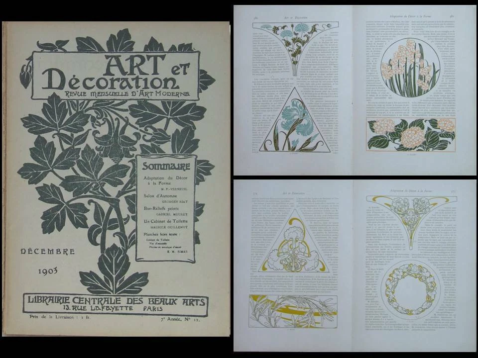 ART ET DECORATION - DECEMBRE 1903 - MUCHA, AURIOL , PILLARD VERNEUIL, GRASSET, - Photo 1/1