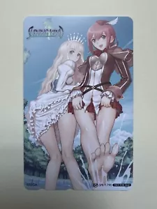 Shining Wind Kanon & Elmina - PS2 - Japanese Telephone Card 2007 SEGA Sofmap - Picture 1 of 3
