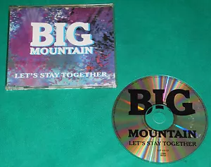 Big Mountain - Let´s stay together BRAZIL ONLY PROMO CD 1997 VP0213 Al Green - Picture 1 of 1