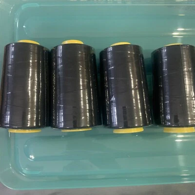 SEWING Thread 100% Polyester Lot of 4 Cones - Image 1 of 3