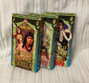 Lot of 3 Wu Tang Collection VHS - Swordsman, Ho’s Thugs & Scrillah, Shadow Boxin - Picture 1 of 11