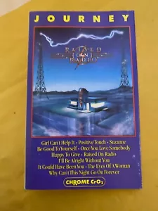 Journey *Raised On Radio *J-CARD *insert ONLY *NO cassette tape OR case included - Picture 1 of 5