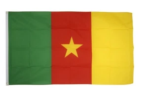 Camerun bandiera issata bandiere camerunesi bandiere 60x90 cm - Foto 1 di 1