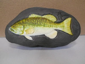 Bob Olszewski Bass Natures Canvas Collectable Trinket Box - Picture 1 of 3