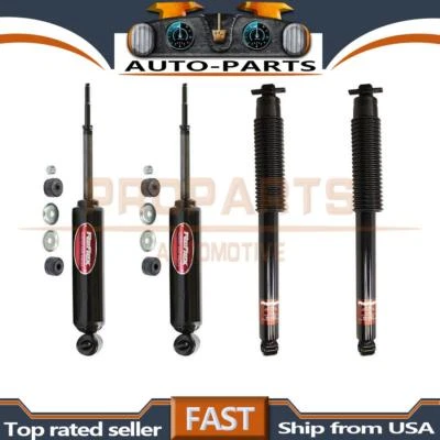 Juego de 4 piezas amortiguadores delanteros traseros para Chevrolet C1500 1988 1989 1990 1991-1999 1988 Foto 1 de 4