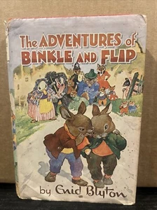 The Adventures of Binkle & Flip - Enid Blyton 1967 HC First Edition Dust Jacket - Picture 1 of 6