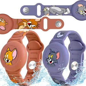 2 Pack AirTag Bracelet for Kids, Waterproof Cute Cartoon Air tag Holder for K... - Picture 1 of 7