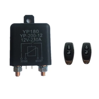 12V Car Battery Disconnect Switch Remote Control Cut Off Power Master Isolator - Image 1 of 4