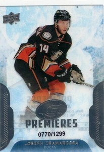  2016-17 Upper Deck Ice #106 Joseph Cramarossa RC 770/1299