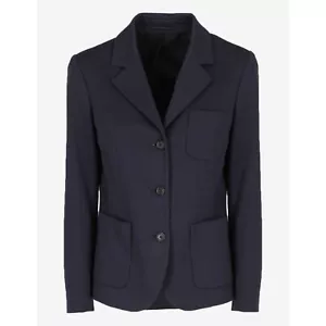 Prada Blazer mit aufgesetzten Taschen, marine, Gr. 40 - Bild 1 von 14