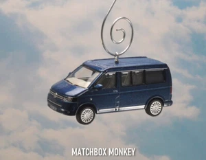 Volkswagen T5 California Bus Van Camper VW Christmas Ornament Bay Window Adorno - Picture 1 of 10