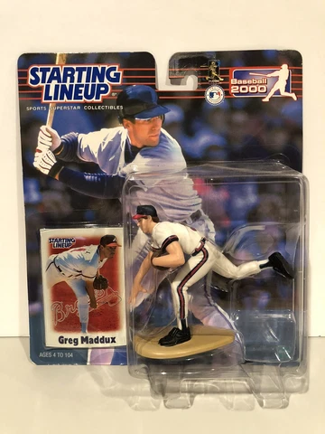 2000 Starting Lineup Greg Maddux Atlanta Braves Hasbro MLB Baseball Figure NEW! Cover