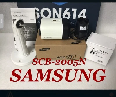 Security Color Camera 2.8-12mm 700TVL OSD 960H NTSCBracket SAMSUNG SCB-2005N NEW - Image 1 of 4