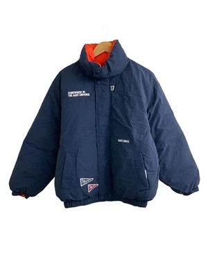 AAPE by A Bathing Ape Nylon Padding Jacket Navy Size S #EK AHA - Image 1 of 4