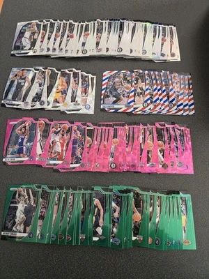 Lote de tarjetas automáticas Prizm Basketball 2024 - Base\Hielo\Rosa\Verde\White Lazers #\Insertos\Auto Foto 1 de 4