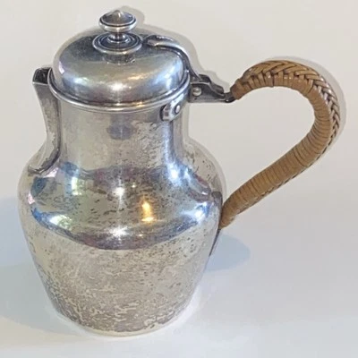 Laitière Pot à Lait en argent massif Charles Marleux 167 Gr sterling silver Jug - Photo 1/4