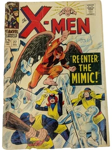 X-Men No 27 December 1966 Re-Enter The Mimic Marvel Comics - Picture 1 of 3