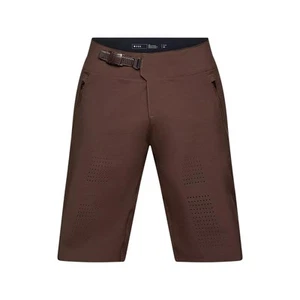 Fox Racing Flexair Shorts With Padding Cocoa Brown Bicycle - Picture 1 of 1