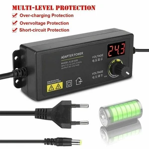 Einstellbar Adapter Umwandeln 100 V-240VAC 50/ 60 Hz 1 1pc Mit LED-Netzteil 60W - Bild 1 von 12