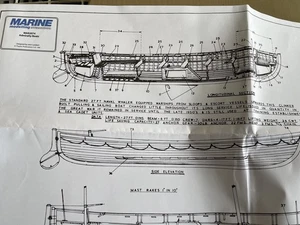Modellpläne MAR2074 Admiralitätsboote - Bild 1 von 2
