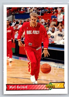 1992-93 Upper Deck - Matt Bullard #99 - Image 1 of 2