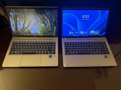 Lot of 2 HP ProBook 440 G8 i5 11th Gen 16GB 256GB SSD Win 11 – Read Description - Image 1 of 4