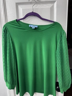 Зеленая блузка Kelly размер XL - Изображение 1 из 4