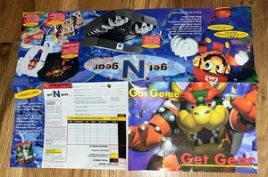Got Game Get Gear Insert Catalog HW-NUS-USA N64 Poster Only 3 Hole Punch - Picture 1 of 2