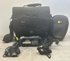 SONY DCR-SX45 Handycam Camcorder Digital Video Camera 70x Zoom New Charger WORKS - Picture 1 of 14