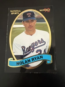 Tarjeta de béisbol mensual Nolan Ryan 1992 National Sports sin envío gratuito - Imagen 1 de 2