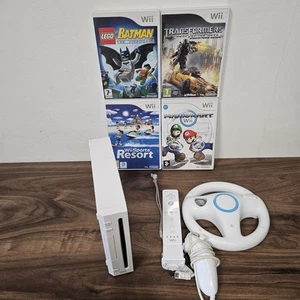 Nintendo wii Console Bundle wii sports Resorts Mairo Kart Wii Motion Plus - Picture 1 of 12