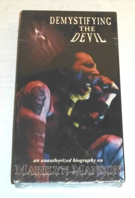 Demystifying The Devil - An Unauthorized Biography on Marilyn Manson VHS NEW - Image 1 of 4