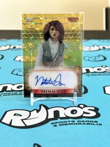 2024 Topps Stranger Things High Tek Natalia Dyer, Nancy Wheeler Auto - Picture 1 of 4