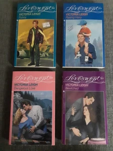 4 Loveswept Romance Paperbacks By Victoria Leigh, Good - Imagen 1 de 6
