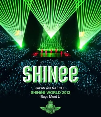 SHINee JAPAN ARENA TOUR SHINee WORLD 2013 Boys Meet U Blu-ray F/S w/Tracking# - Image 1 of 3