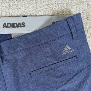 Adidas 365 Men’s 38 Blue Stretch Waist 10” Golf Shorts - Picture 1 of 7
