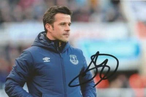 EVERTON: MARCO SILVA SIGNED 6x4 ACTION PHOTO+COA - Picture 1 of 1