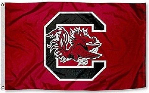 South Carolina Gamecocks Flag ~ Large 3'X5' ~ Sports Fans Banner~ FREE SHIPPING Cover