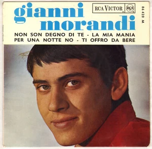 GIANNI MORANDI "NON SON DEGNO DI TE" EP 1965 RCA VICTOR 86.420 - Picture 1 of 4