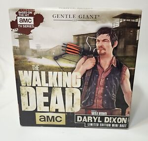 AMC TWD The Walking Dead Daryl Dixon Limited Edition Mini Bust 1085 of 4500 NEW